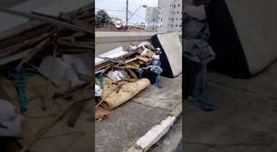 Vídeo: Imagens mostram descarte irregular de entulhos no Parque Santana, em Mogi das Cruzes
