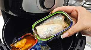 Sardinha na air fryer suculenta: um jeito diferente, prático e sem bagunça de preparar o peixe