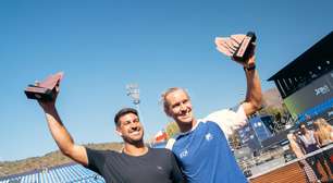 Orlando Luz e Rafael Matos celebram conquista no ATP de Santiago