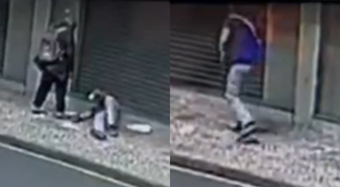 PR: suspeito ateia fogo em homem em situação de rua no Centro de Curitiba