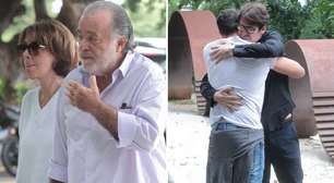 Último adeus! Amigos e familiares se despedem de Dennis Carvalho em velório no Rio