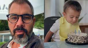 Juliano Cazarré celebra 2 anos do filho caçula com pedido na web