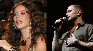 Após rumores de reconciliação, Diogo Nogueira faz declaração de amor para Paolla Oliveira em show: 'Grande mulher'