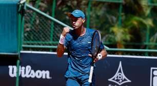Paulo Saraiva avança no quali do Brasilia Tennis Open e se emociona