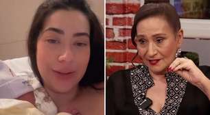 Vovó de novo! Neto de Sonia Abrão nasce em 'parto relâmpago': 'Foi muito rápido'