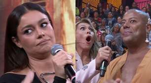 Integrante da plateia do Domingão choca Sophie Charlotte: 'Se não vai me co...'