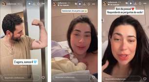 Nasceu! Segundo neto de Sonia Abrão, Enrico nasce em 'parto a jato'