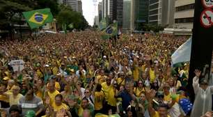 Ato com Flávio Bolsonaro na Paulista teve 20,4 mil pessoas, diz Monitor da USP