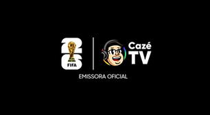 Cazé Tv anuncia a transmissão de três jogos exclusivos da Copa do Mundo 2026