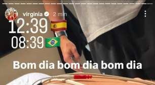 Na casa de Vini Jr., Virginia passa mal e recebe atendimento às pressas: 'Inflamada'