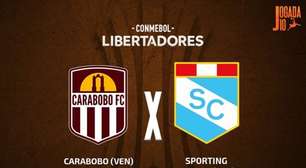 Carabobo x Sporting Cristal: onde assistir, escalações e arbitragem