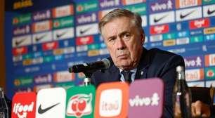 A 100 dias da Copa, Ancelotti projeta Seleção em "nível muito alto"