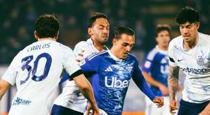 Como e Inter de Milão empatam na ida da semifinal da Copa da Itália