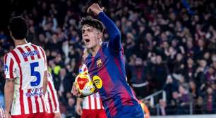 Barcelona ensaia virada em vitória, mas Atlético de Madrid resiste e vai à final da Copa do Rei