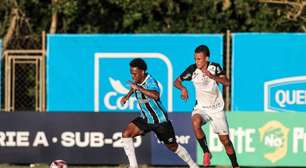 Corinthians bate o Grêmio e conquista primeira vitória fora de casa no Brasileirão Sub-20