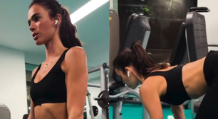 Em busca do 'shape de antes do Carnaval', Bruna Marquezine exibe elasticidade em treino para glúteo e coxas