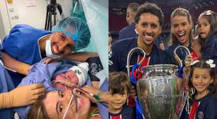 Zagueiro da Seleção Brasileira, Marquinhos celebra nascimento de Filippo, seu "bebê arco-íris"