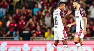 Torcida do Flamengo protesta mesmo após goleada, e Alex Sandro comenta