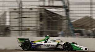 Collet mostra animação para estreia em ovais na Indy em Phoenix