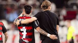 Post de Luiz Araújo causa polêmica por suposta indireta à saída de Filipe Luís do Flamengo