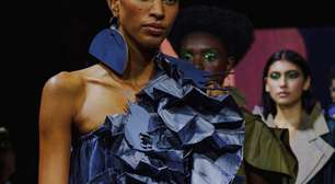 Estilista brasileiro transforma MDF em obras de arte para vestir