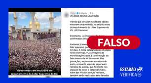 Vídeo mostra peregrinos no Iraque, e não velório de líder supremo do Irã