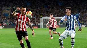 Real Sociedad vence Athletic Bilbao e garante vaga na final da Copa do Rei