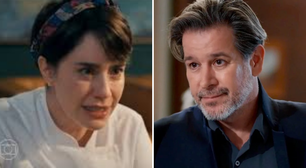 Três Graças: Vai largar Arminda? Ferrete beija Samira em cena forte