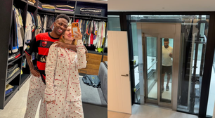 Virginia Fonseca mostra elevador dentro de mansão de Vini Jr. na Espanha