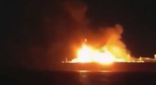 Rússia acusa Ucrânia após navio com gás natural liquefeito afundar por 'explosões repentinas' na Líbia; veja vídeo