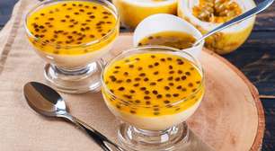 Sobremesa de última hora: mousse de maracujá fácil com poucos ingredientes