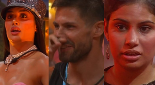 'Estamos f*didos': Jonas ri de nervoso e Jordana fica de boca aberta com retorno ICÔNICO de Breno e Juliano ao 'BBB 26'; veja as melhores reações