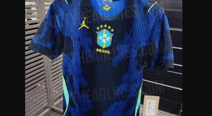 Site vaza imagens da nova camisa reserva da Seleção para a Copa de 2026