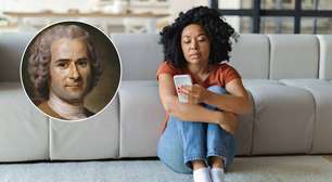 Jean-Jacques Rousseau, filósofo: "Não temos nada a mostrar além de uma aparência frívola e enganosa, razão sem sabedoria e prazer sem felicidade"