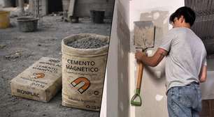 Um jovem de 29 anos inventou um cimento que torna as paredes magnéticas: uma solução para pendurar objetos sem furadeira nem parafusos