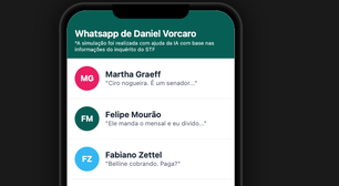 'Sacode' em chef, encontro com Moraes: veja as mensagens encontradas até agora no celular de Vorcaro
