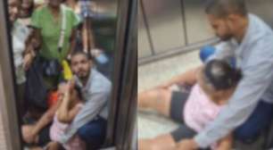 Elevador despenca nove andares em prédio comercial no Recife e deixa quatro pessoas feridas