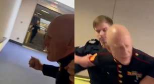 Ex-sargento da Marinha dos EUA protesta no Congresso contra guerra no Irã: 'Ninguém quer lutar por Israel'