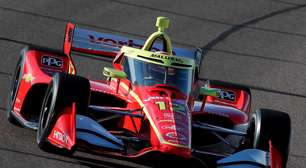 Indy: Malukas lidera primeiro treino em Phoenix. Rosenqvist sofre acidente
