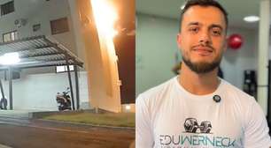 Personal trainer que sofreu graves queimaduras após explosão em apartamento morre no Paraná
