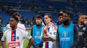 "Fantasmagórico": jornais franceses não poupam Endrick após eliminação do Lyon