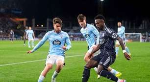 Real Madrid vence Celta de Vigo nos acréscimos e segue na cola do Barcelona