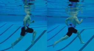 Deep running: prática de corrida na água vira tendência nas redes sociais