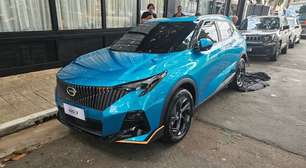 GAC inicia pré-venda do GS3 no Brasil; SUV chinês é 100% a combustão