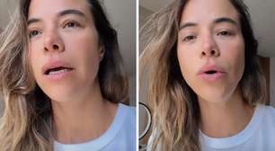 Presa no Catar, Miá Mello reflete sobre aflição e esperança de deixar a região por terra