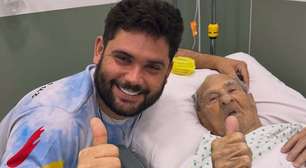 Tiktoker Vovô Anésio sofre acidente doméstico e terá que passar por cirurgia: 'Pedimos oração'