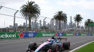 F1: Alpine tem sessão de classificação complicada na Austrália