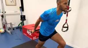 Braithwaite celebra retorno aos treinos: "Faz tempo que sonho com este momento"