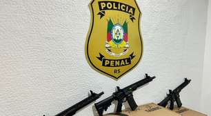 Programa PISEG financia compra de fuzis para reforçar atuação da Polícia Penal no RS