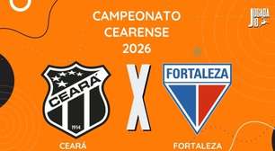 Ceará x Fortaleza: onde assistir, escalações e arbitragem